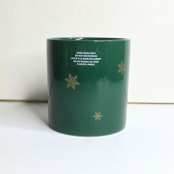 Starbucks Christmas Tree Collectible Holiday Green Gold Handle 2025 Mug - NEW - Picture 4 of 6